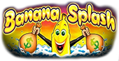 Логотип игрового автомата Банана Сплеш.
